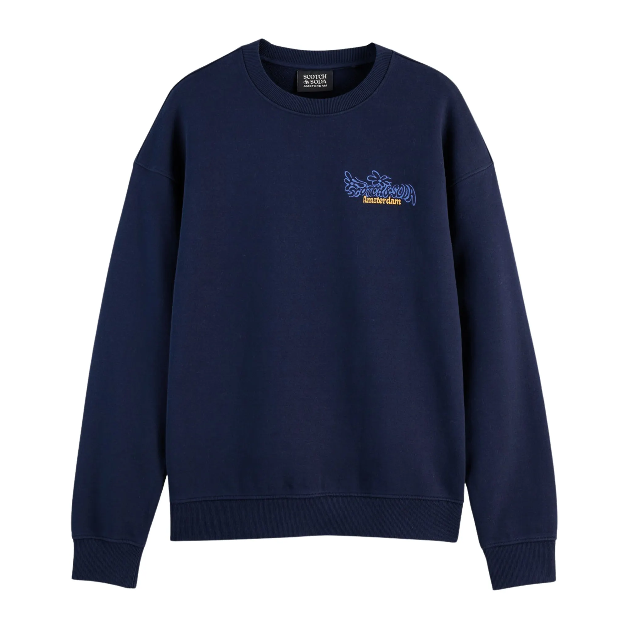 Scotch & Soda Front Back Artwork Sweater Men | Plutosport